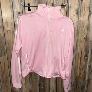 ADIDAS ZIP UP (PINK)